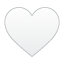 white heart emoji