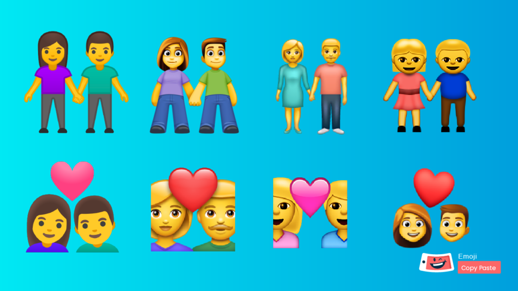 new couple emojis 2022
