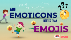 are emoticons better than emojis?