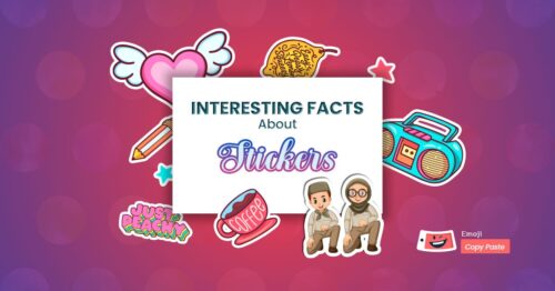 interesting facts about stickers