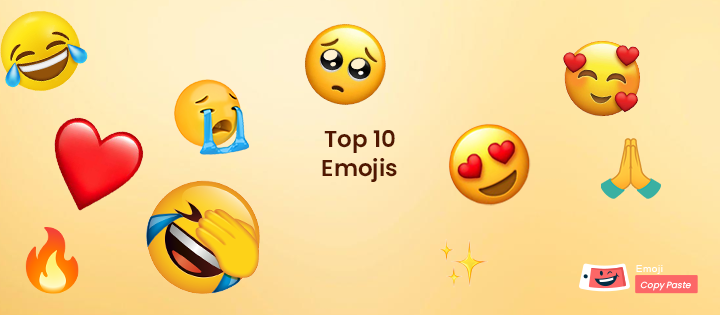 Top 10 emojis of 2022